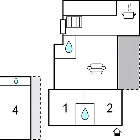 4 Bedroom Cozy In Prázdninový dům *